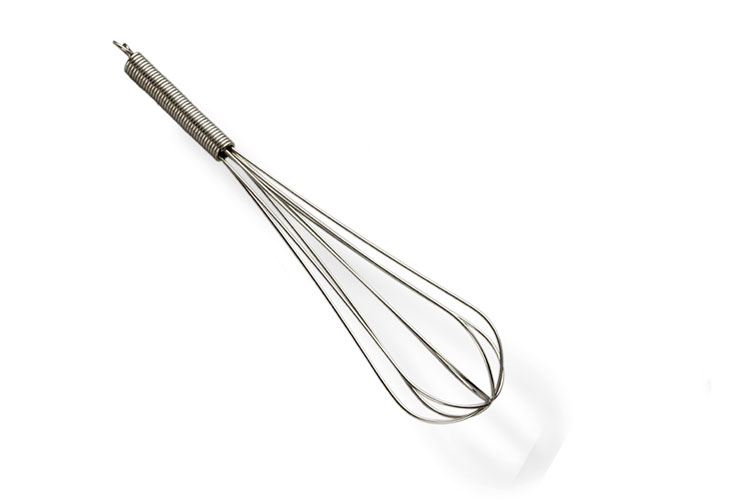 Batidor pera cromado