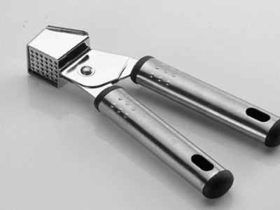 Prensa Ajos mango acero inox