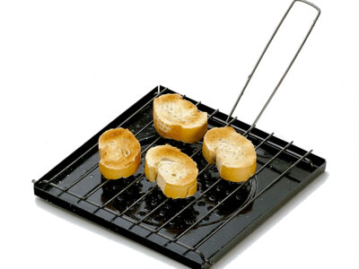 Tostador enlozado c/difusor de calor