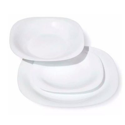 Plato Hondo 21 cm Carine Blanco Luminarc - Imagen 4
