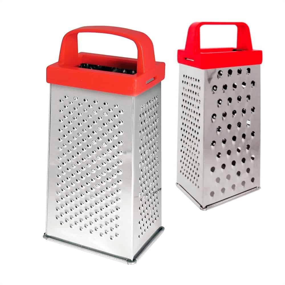 Rallador Rectangular Hojalata 4 usos