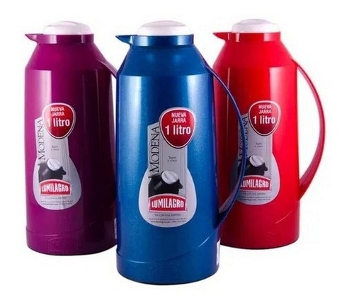 Jarra Modena 1 lts c/tapón Moka