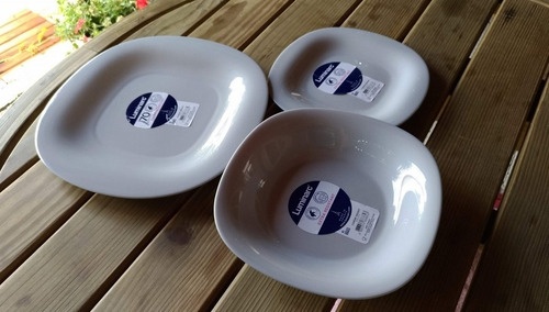 Plato Playo 26,5 cm Carine Blanco Luminarc - Imagen 3