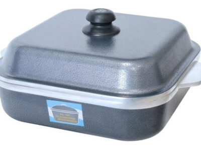 Olla cuadrada con tapa