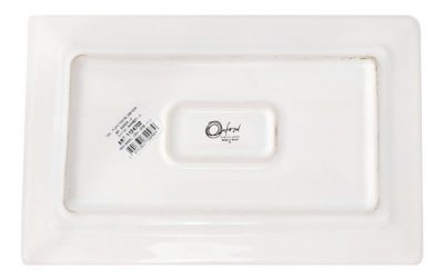 Plato Hondo Rectangular 22,5x16cm Gastronomia Oxford - Imagen 2
