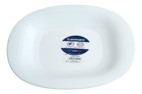 Plato Playo 26,5 cm Carine Blanco Luminarc - Imagen 2