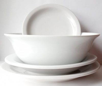 Plato Hondo 23 cm Gastronomia Oxford - Imagen 2