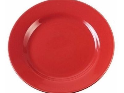 Plato Playo 24 cm Rojo Oxford