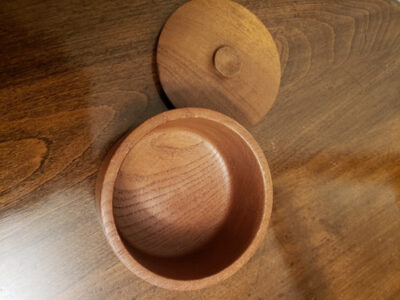 Cazuela 10 cm lustrada Algarrobo