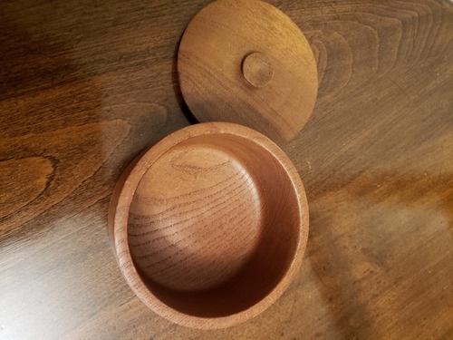 Cazuela 10 cm lustrada Algarrobo