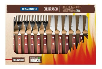 Jgo 12 pzas Polywood (6 cuchillos/6 tenedores)