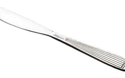 Cuchillo Postre Rayado x 12 unid.