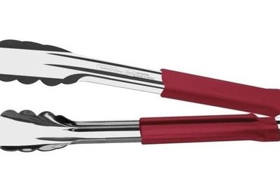 Pinza Multiuso 30 cm c/mango goma roja