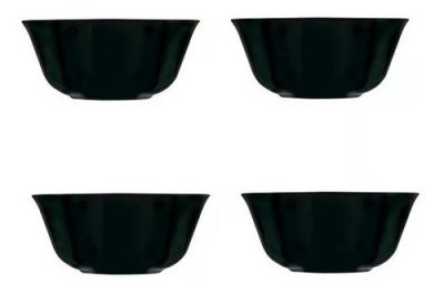 Compotera 12 cm Carine Negro Luminarc - Imagen 4