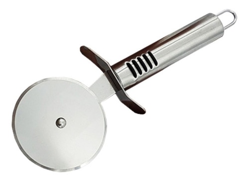 Corta pizza mango acero inox