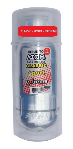 Repuesto termo en estuche plastico