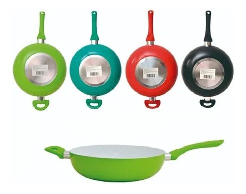 Sarten Wok Nº26 antiadhente interior ceramica - Imagen 5