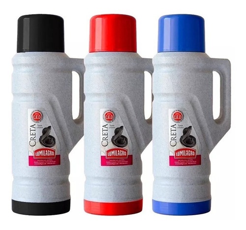 Termo Creta 1 lts c/tapón Saturno