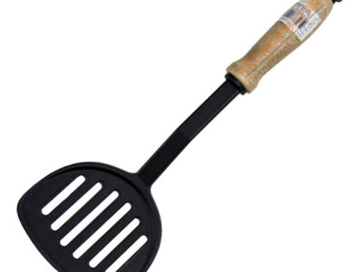 Espatula ancha teflón mango madera