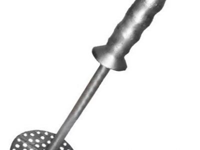 Pisapapa de fundición enterizo