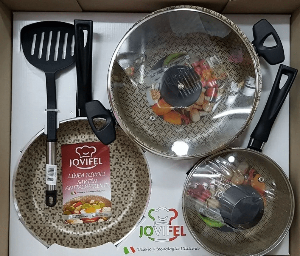 Jgo Batería 3 pzas Rívoli Bordó - Imagen 2