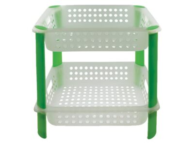 Set x 2 canastos uno arriba de otro