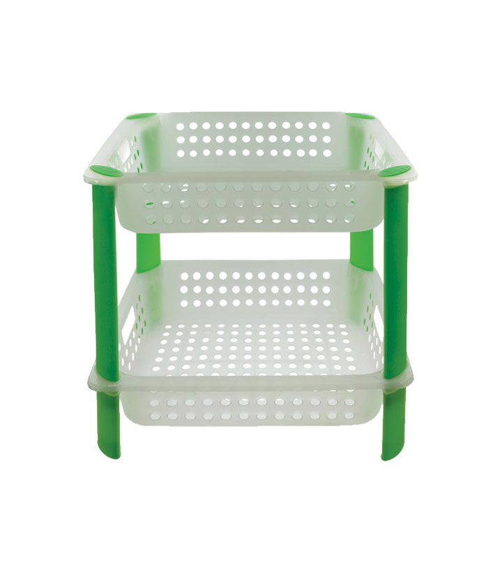 Set x 2 canastos uno arriba de otro