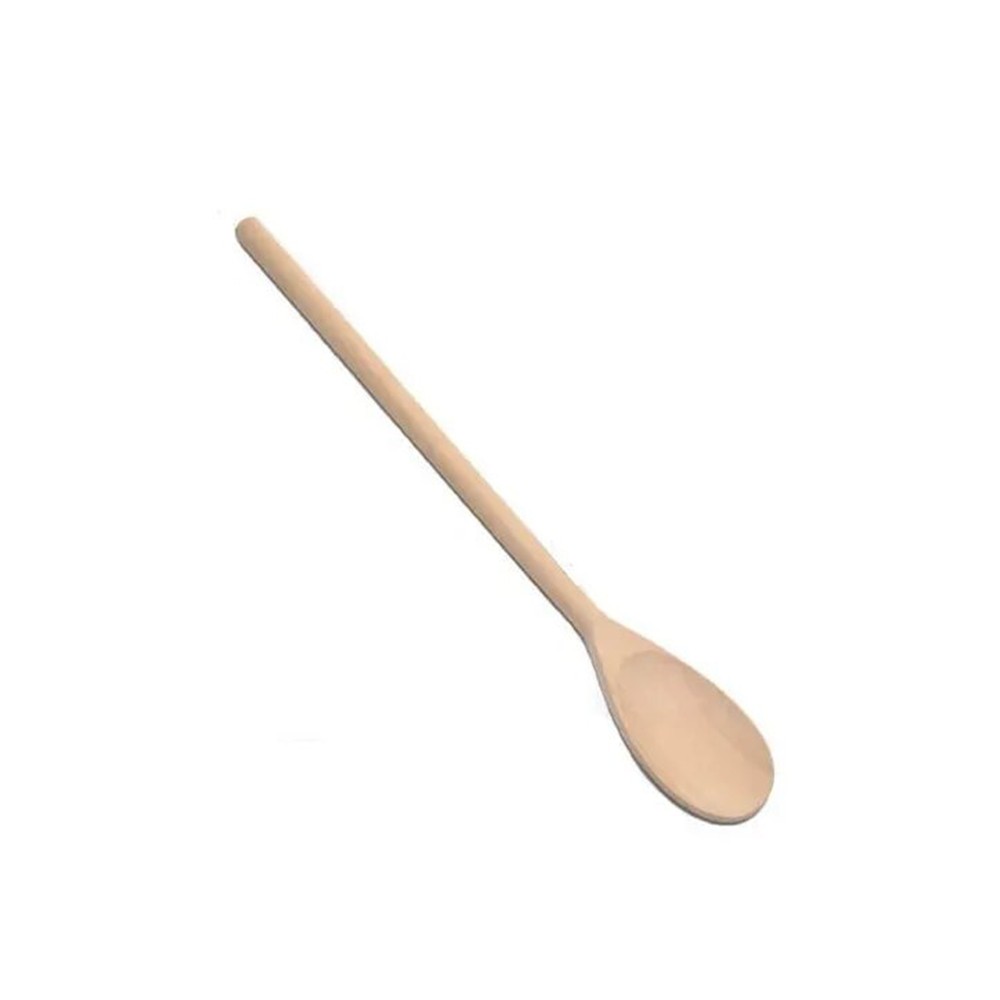 Cuchara 30 cm mango redondo de Palo Blanco