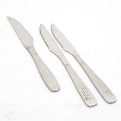 Cuchillo Asado Rayado x 12 unid