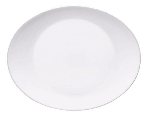 Plato Playo Oval 30x26cm Carine Blanco Luminarc