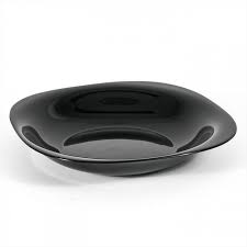 Plato Hondo 21 cm Carine Negro Luminarc