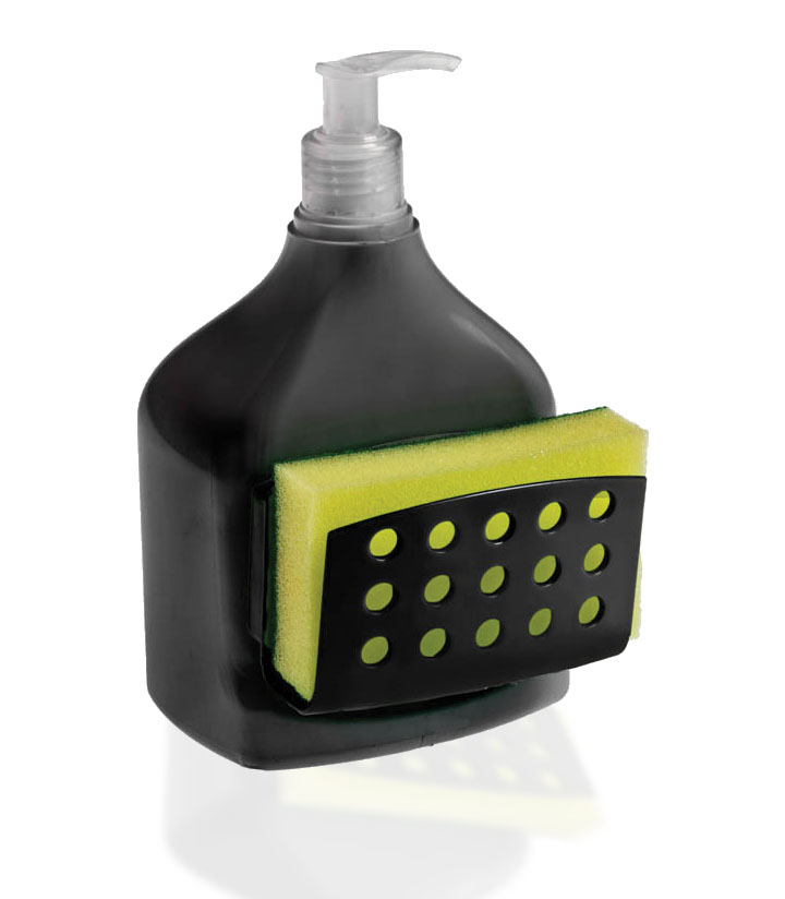 Dispenser para deteregente y porta esponja