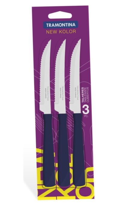 Cuchillo New Kolor x 3 - Imagen 3