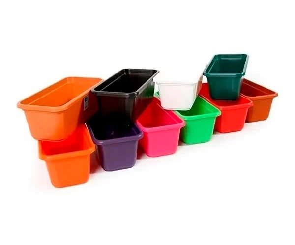 Maceta Rectangular 20 cm