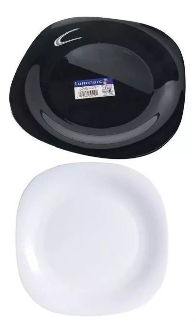 Plato Postre 19 cm Carine Blanco Luminarc - Imagen 2