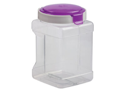 Tarro Flip Top cúbico 2L