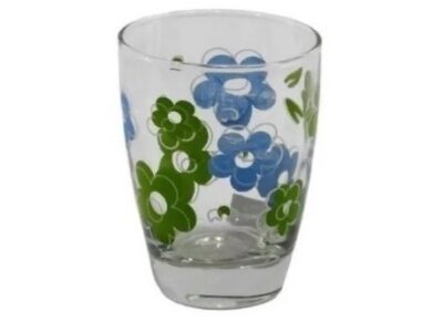 Vaso Spa 420 cc Decorado Flores