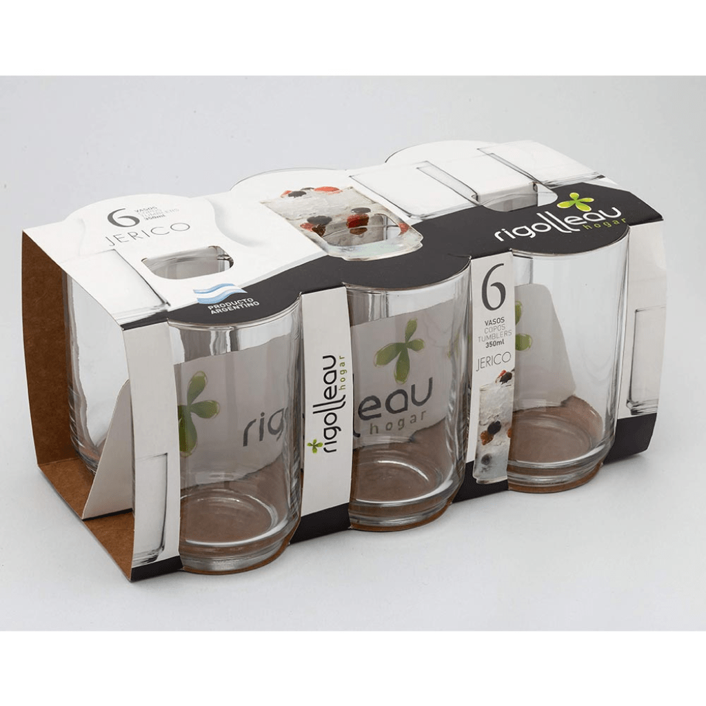 Vaso Jerico 350 cc Pack x 6
