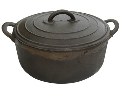 Cacerola c/tapa hierro N°8 - 27,5 cm