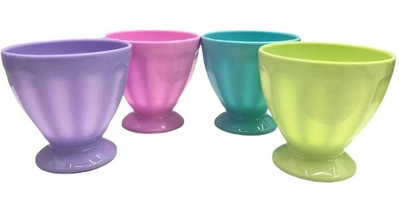 Copa Postre Facetada 10 cm