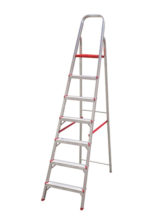 Escalera Aluminio 7 escalones 1,528 mts