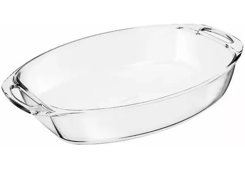 Fuente Oval Mediana c/manijas 3,2 Lts - 35,8 x 24,2 x 7 cm - Imagen 2