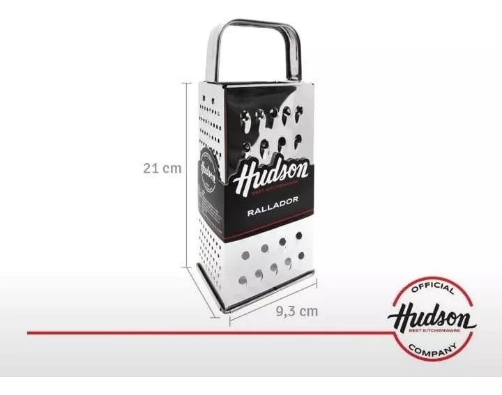 Rallador 21 cm 4 caras acero Inox - Imagen 5