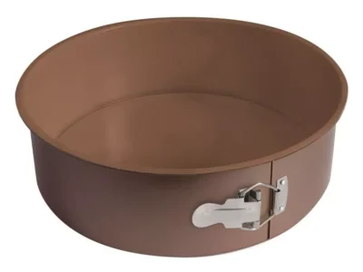 Molde tortera desmontable 24 cm c/antiadherente Cobre
