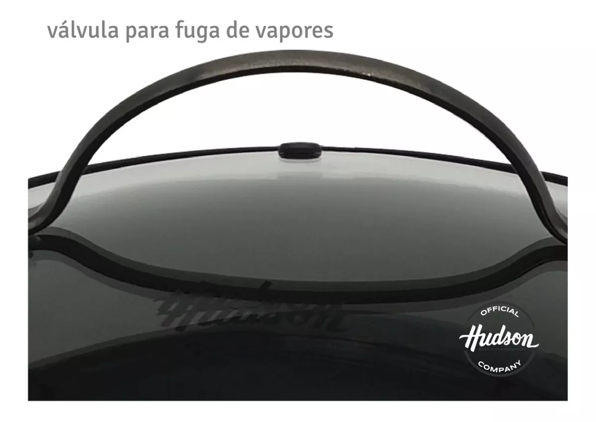 Cacerola c/asas 24 cm c/tapa c/silicona Total Black - Imagen 3