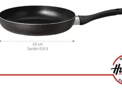 Sartén aluminio 20 cm c/antiadherente Sand Finish