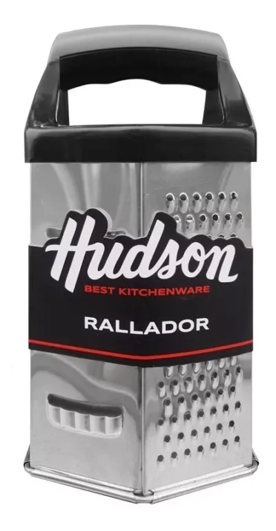 Rallador 20 cm Hexagonal acero Inox c/antiadherente