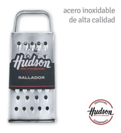 Rallador 21 cm 4 caras chico acero inox c/antiadherente - Imagen 4