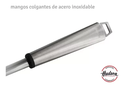 Cucharon de nylon gris c/mango acero inox - Imagen 5