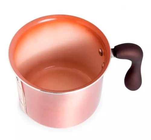 Jarro hervidor aluminio 14 cm c/antiadherente cerámico degradado - Imagen 2